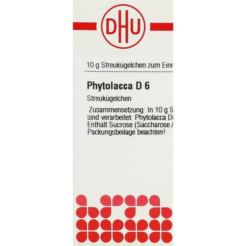 PHYTOLACCA D 6 Globuli