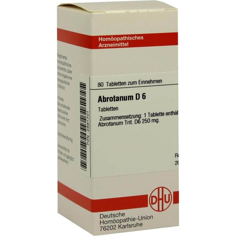 ABROTANUM D 6 Tabletten