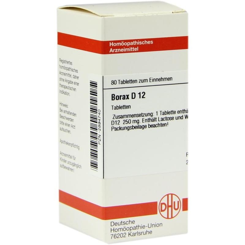 BORAX D 12 Tabletten