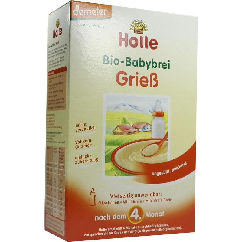 HOLLE Bio Babybrei Grieß