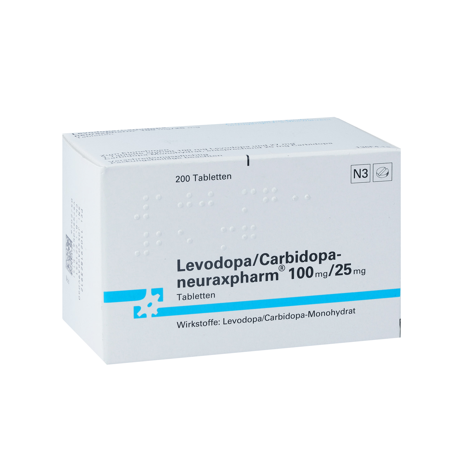 LEVODOPA/Carbidopa-neuraxpharm 100/25 mg Tabletten
