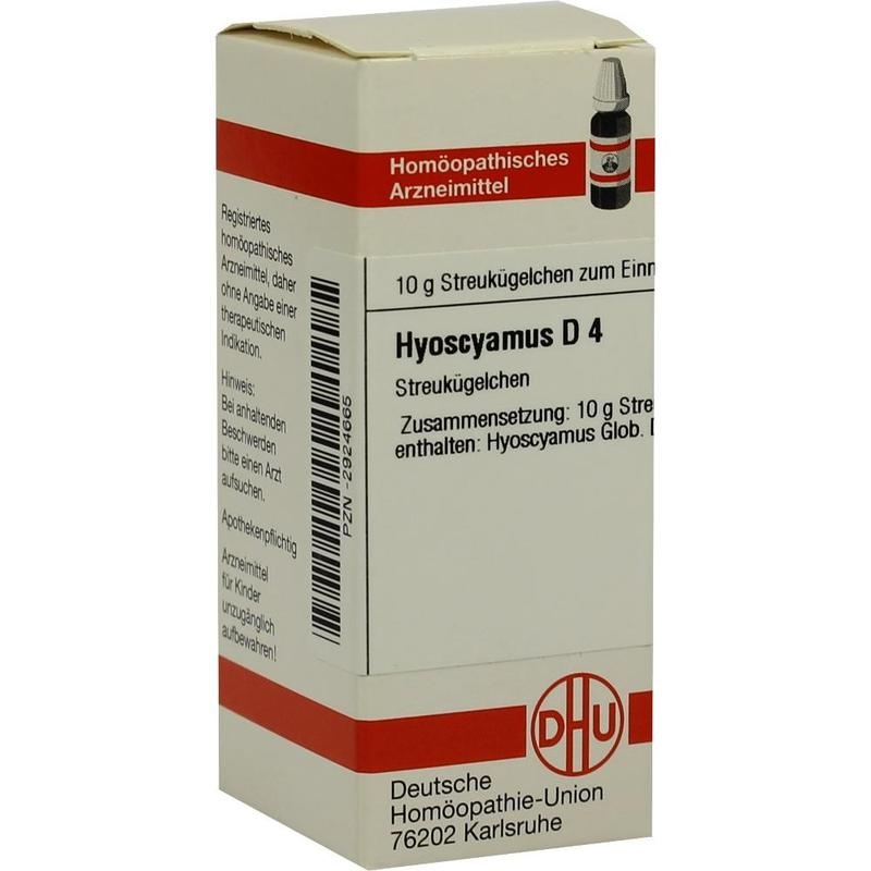 HYOSCYAMUS D 4 Globuli