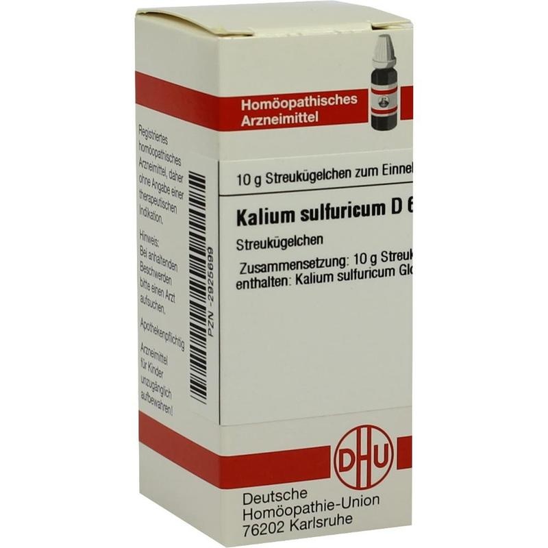 KALIUM SULFURICUM D 6 Globuli