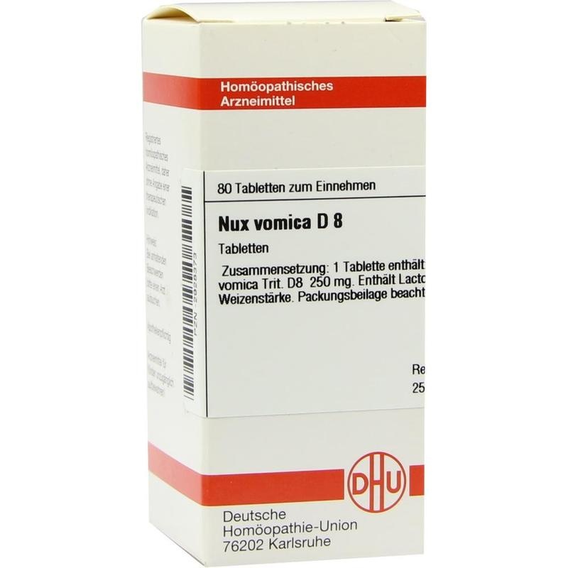 NUX VOMICA D 8 Tabletten