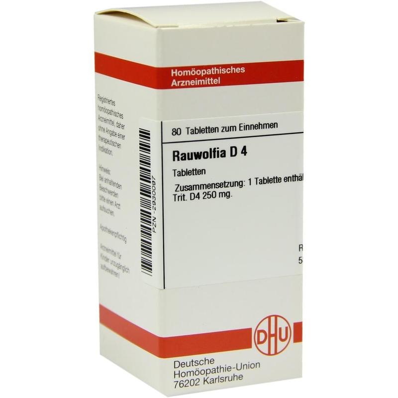 RAUWOLFIA D 4 Tabletten