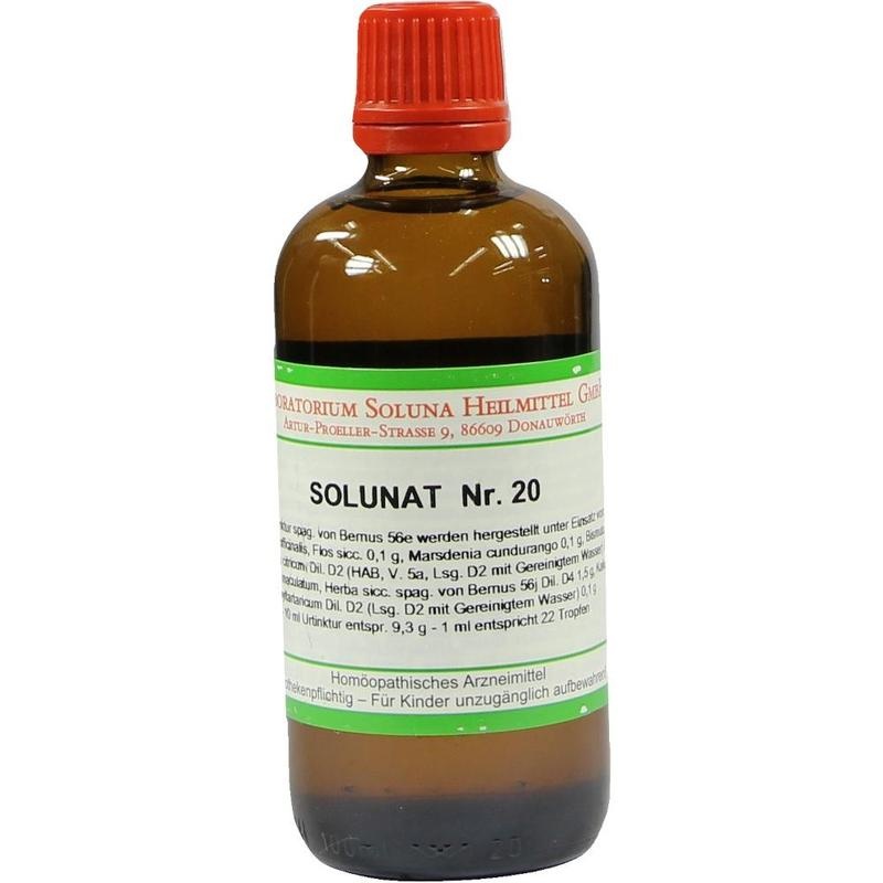 SOLUNAT Nr.20 Tropfen