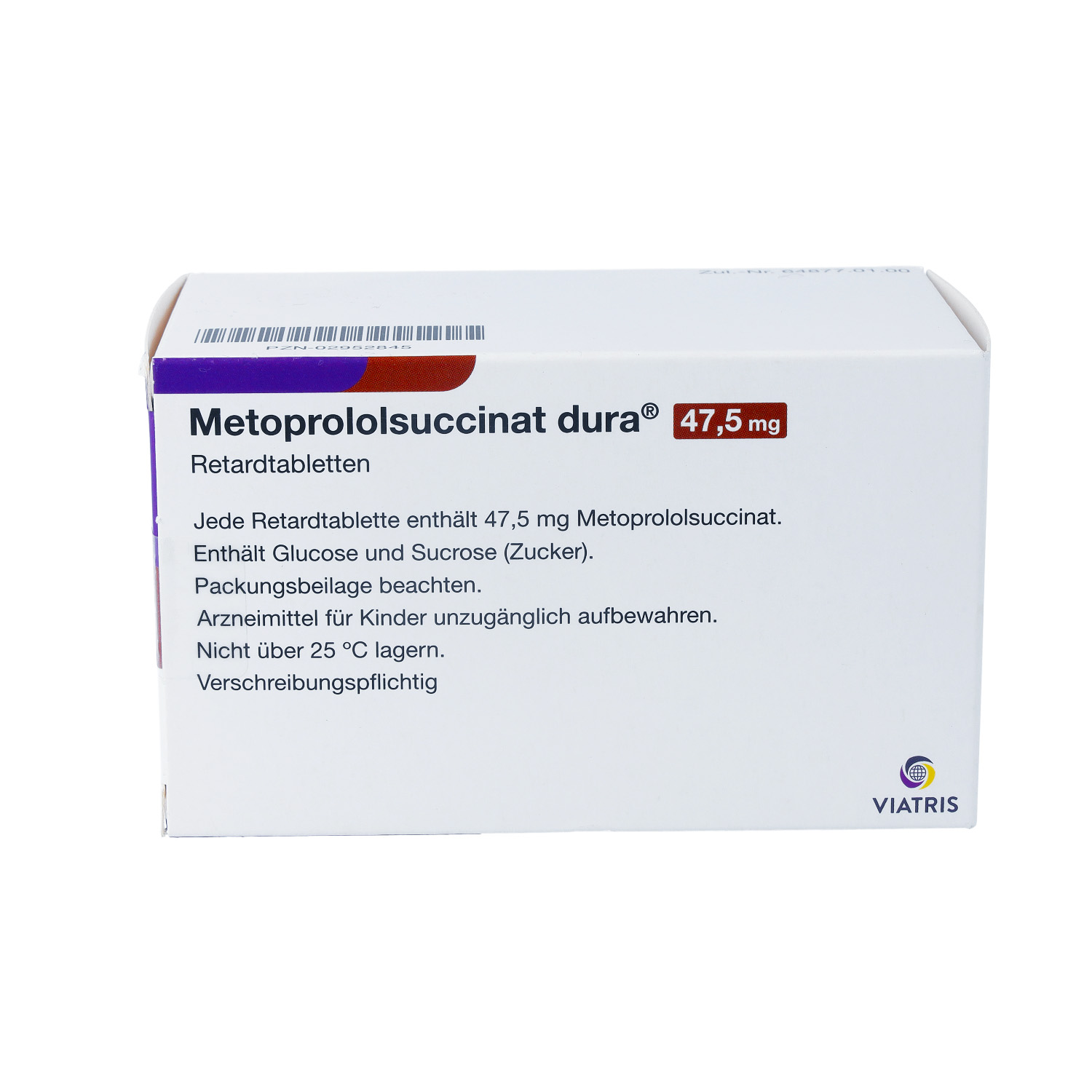 METOPROLOLSUCCINAT dura 47,5mg Retardtabletten