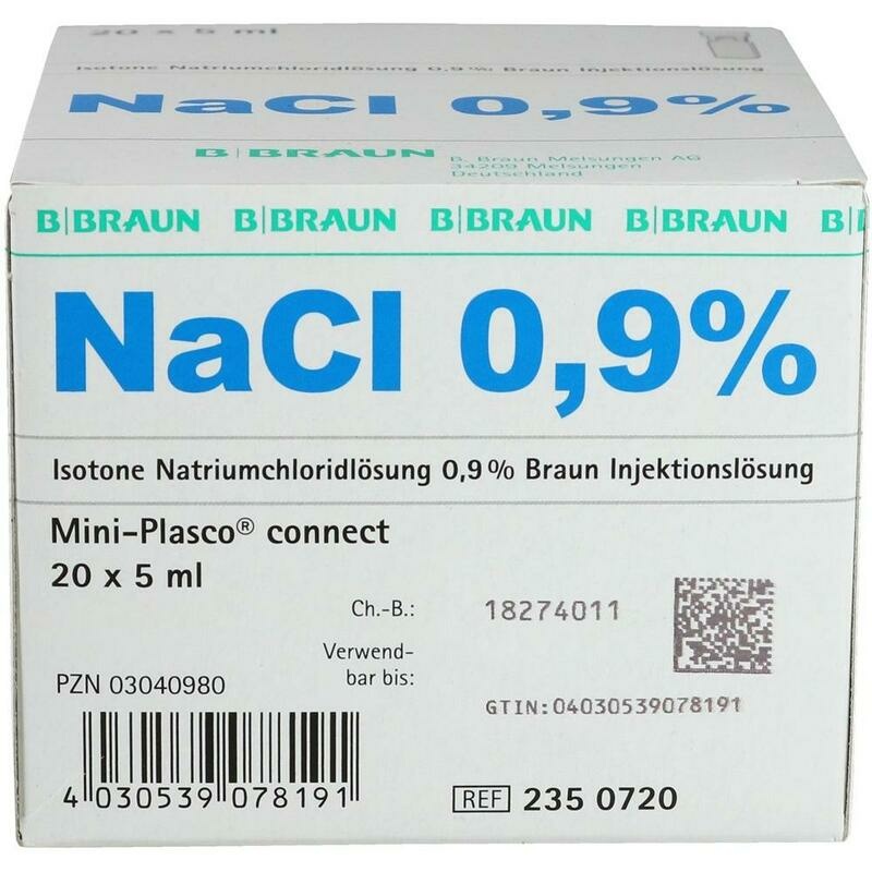KOCHSALZLÖSUNG 0,9% Miniplasco connect