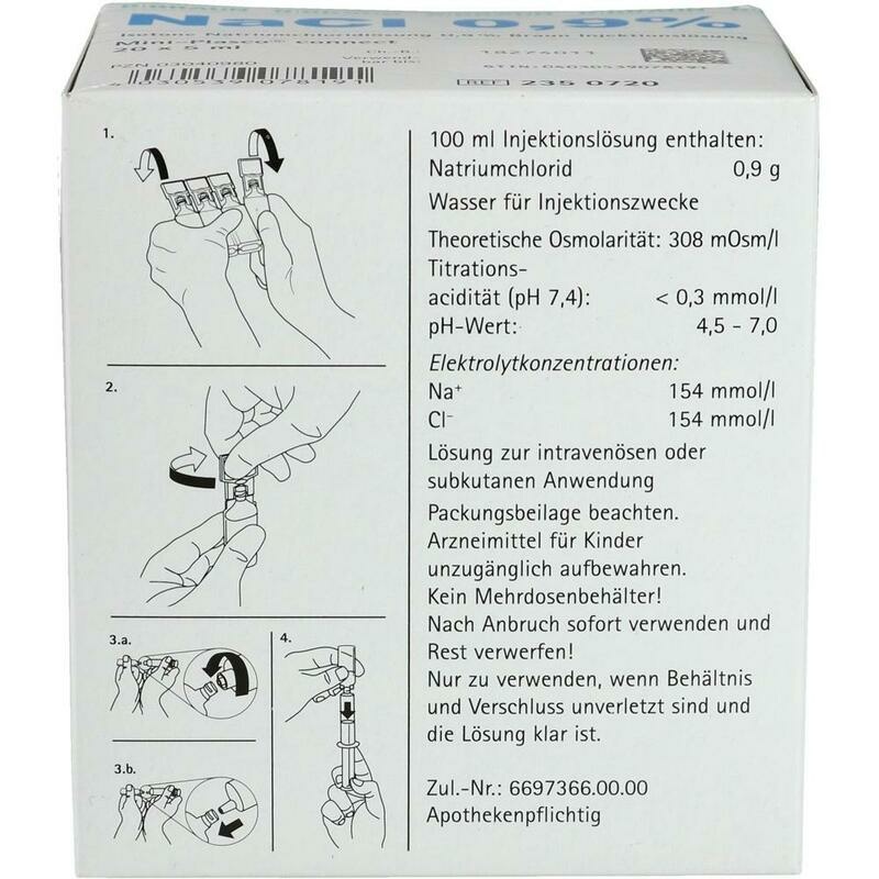 KOCHSALZLÖSUNG 0,9% Miniplasco connect