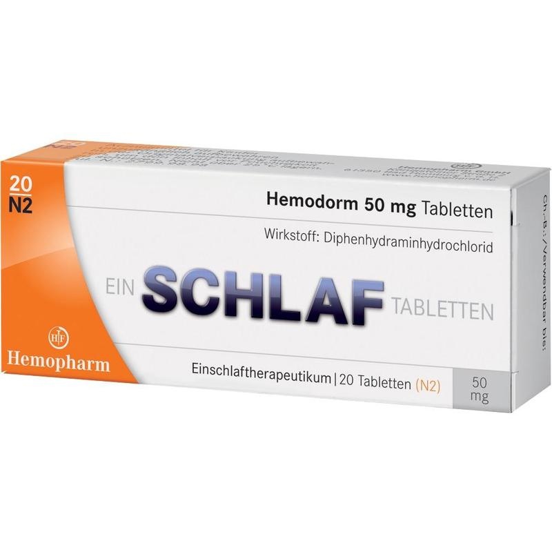 HEMODORM 50 mg Einschlaftabletten