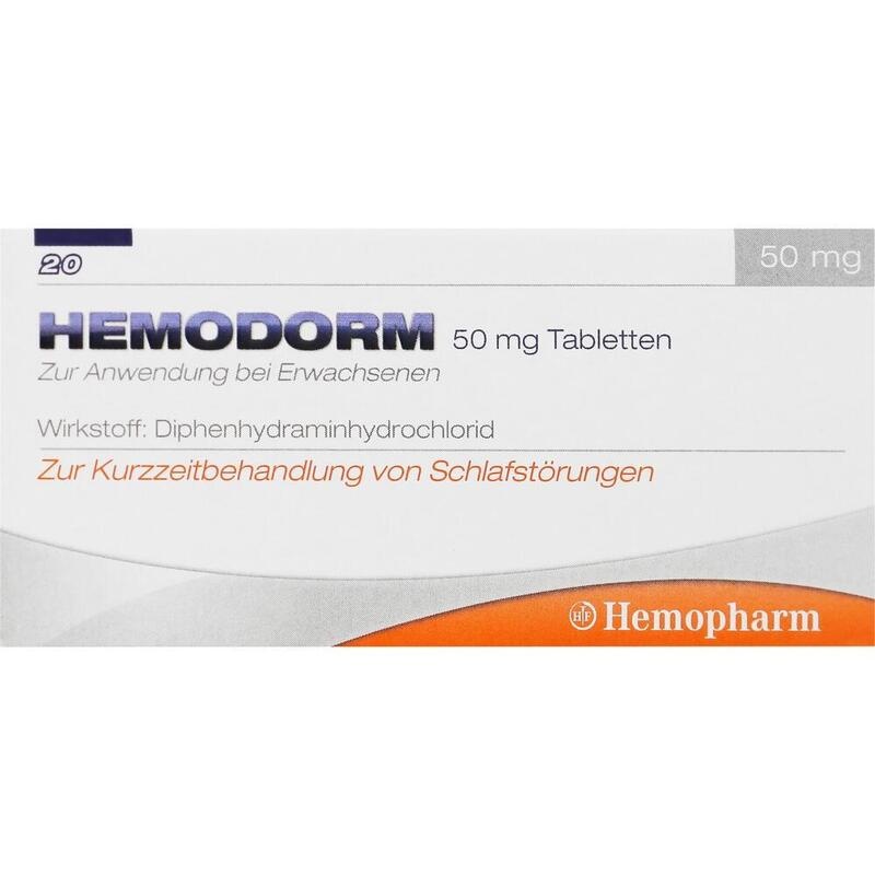 HEMODORM 50 mg Einschlaftabletten