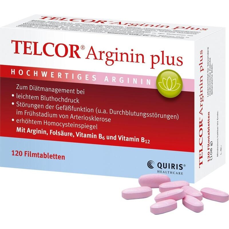 TELCOR Arginin plus Filmtabletten