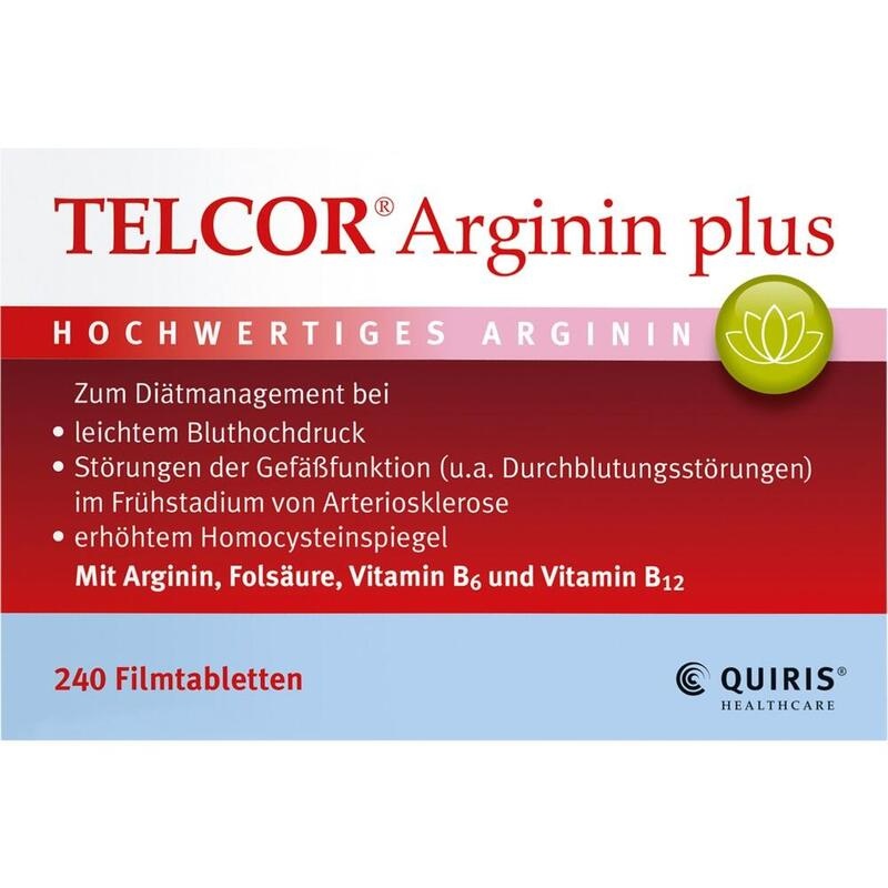 TELCOR Arginin plus Filmtabletten