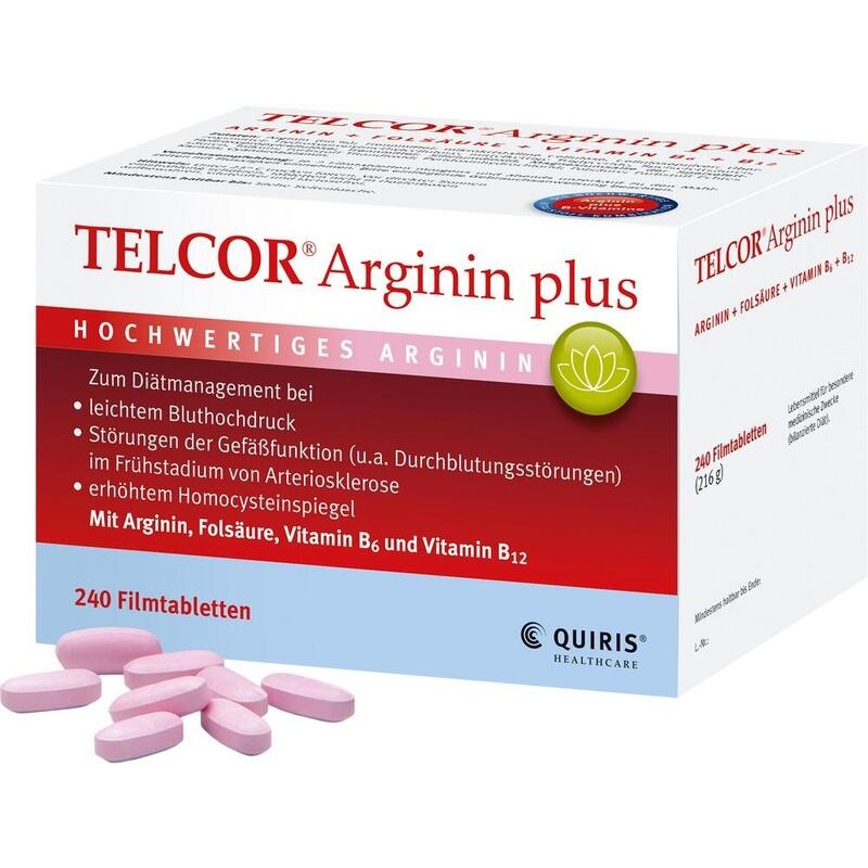 TELCOR Arginin plus Filmtabletten