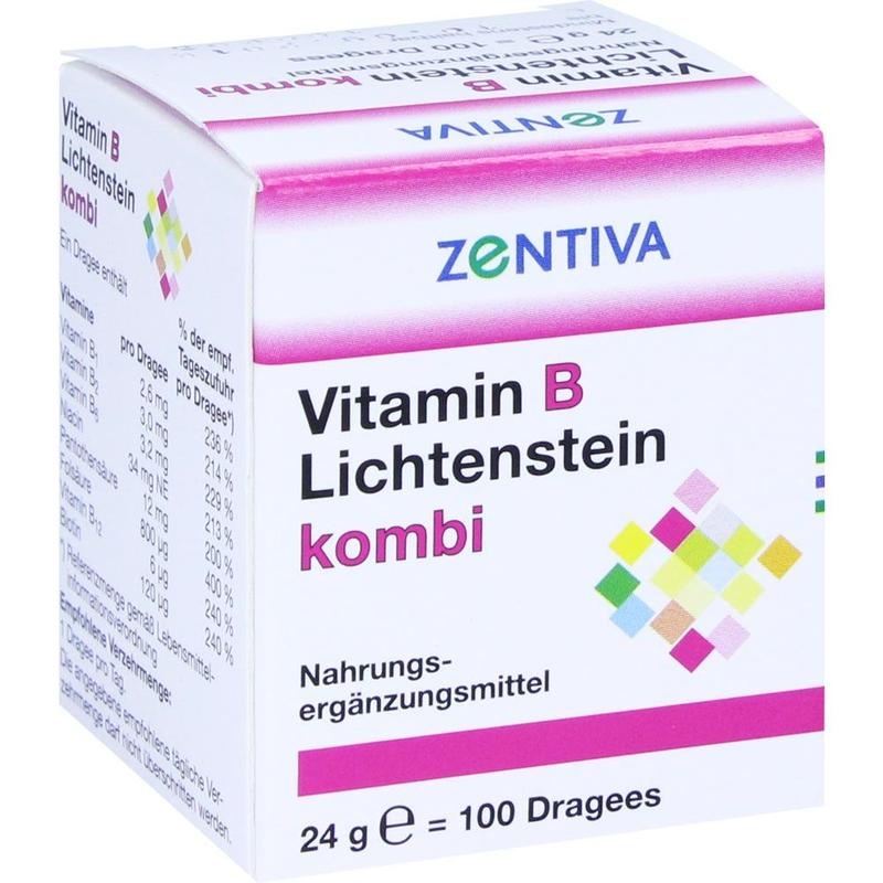 VITAMIN B LICHTENSTEIN Kombi Dragees
