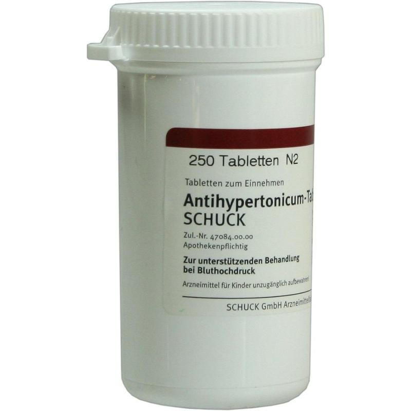 ANTIHYPERTONICUM Tabletten Schuck