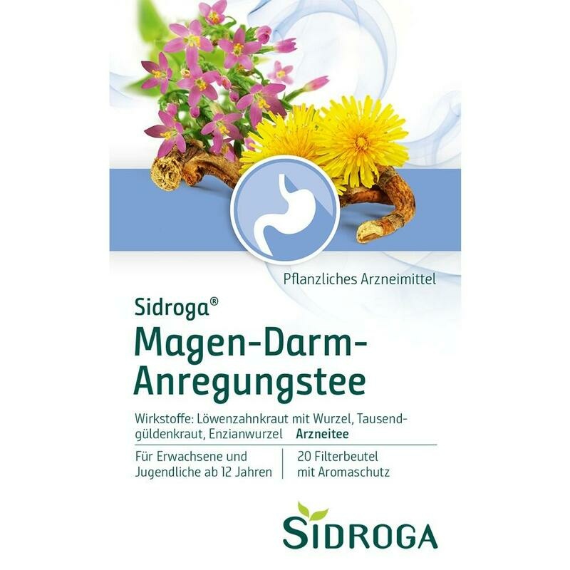 SIDROGA Magen-Darm-Anregungstee Filterbeutel