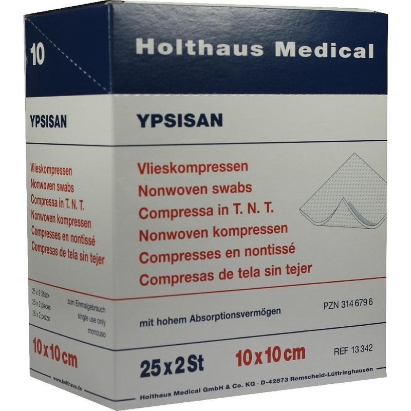 KOMPRESSEN YPSISAN 10x10 cm steril