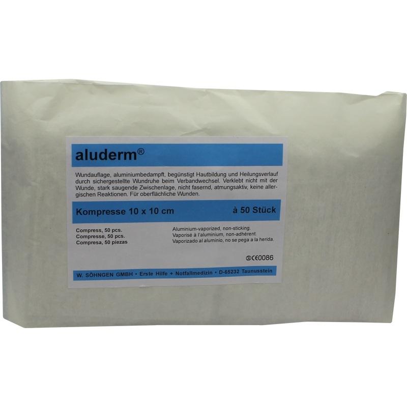 ALUDERM Kompressen 10x10 cm