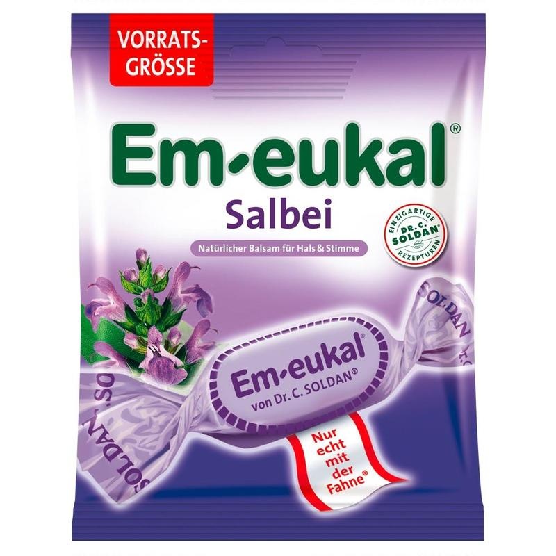 EM-EUKAL Bonbons Salbei zuckerhaltig