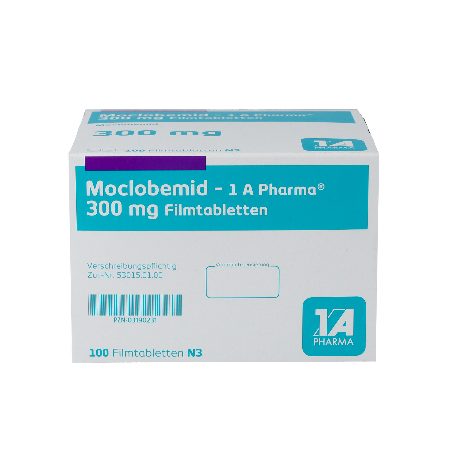 MOCLOBEMID 300 mg-1A Pharma Filmtabletten