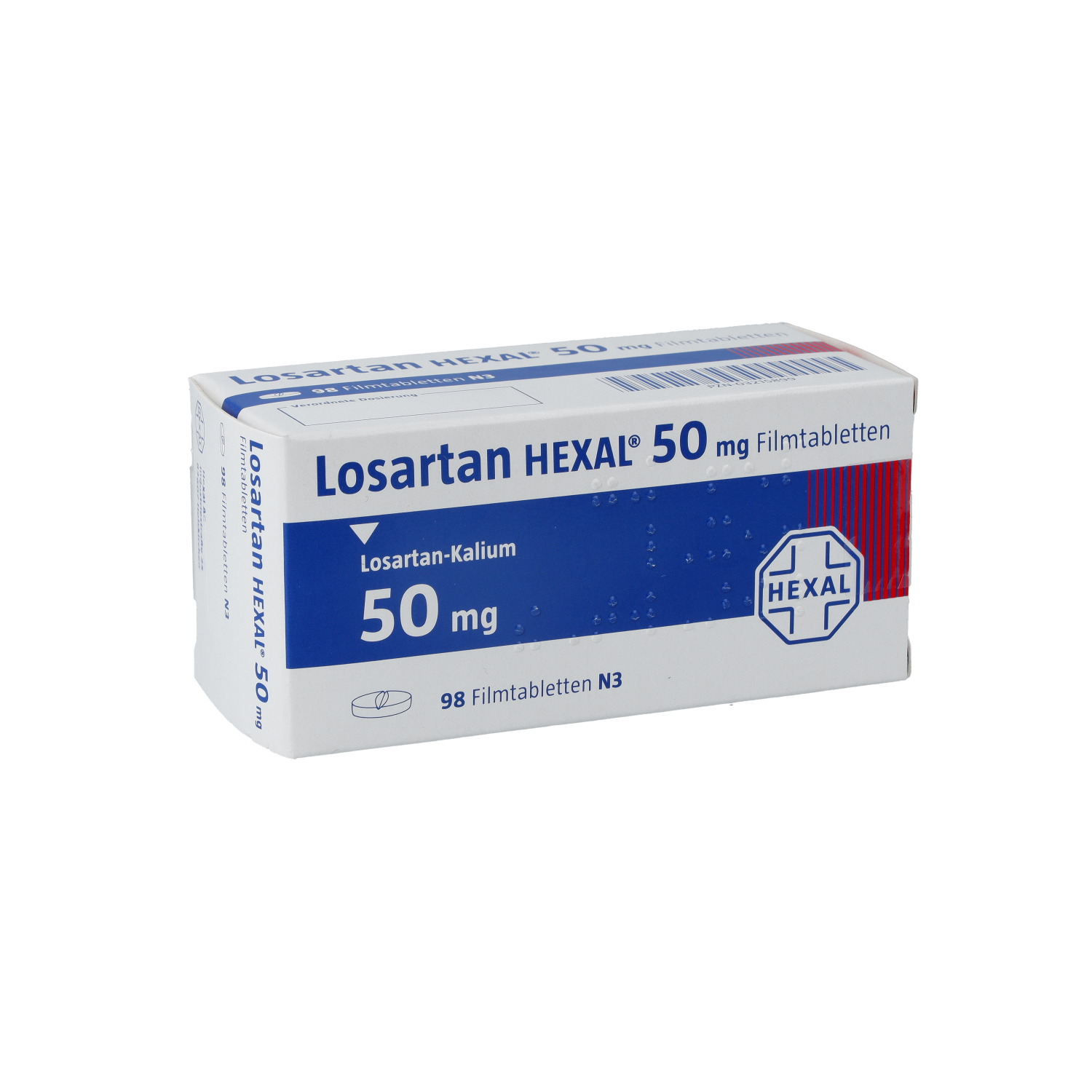 LOSARTAN HEXAL 50 mg Filmtabletten