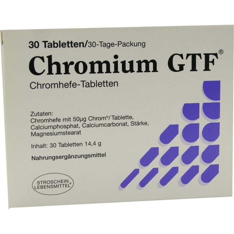CHROMIUM GTF Tabletten