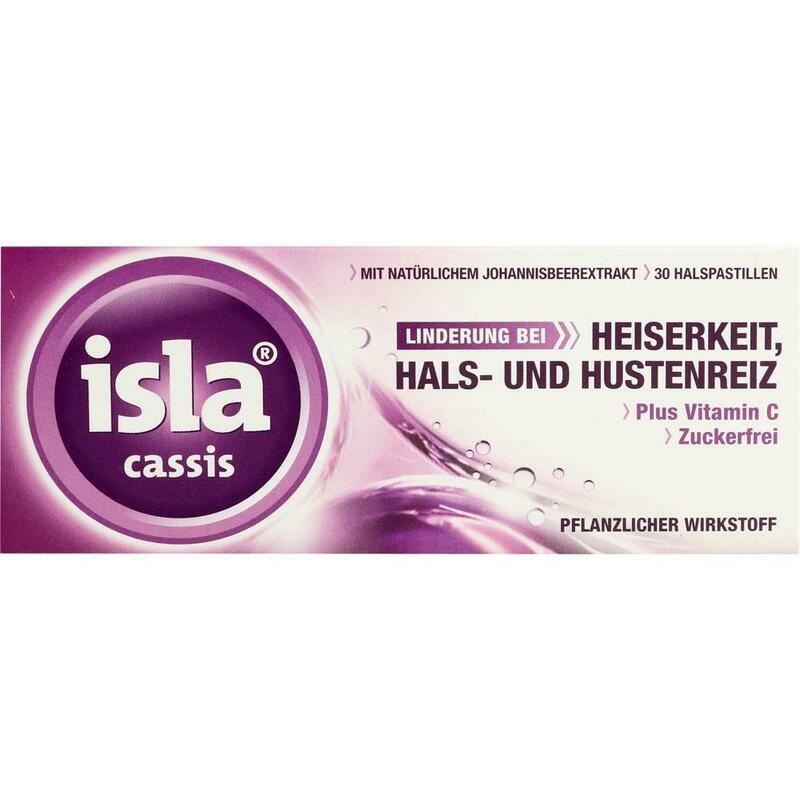 ISLA CASSIS Pastillen