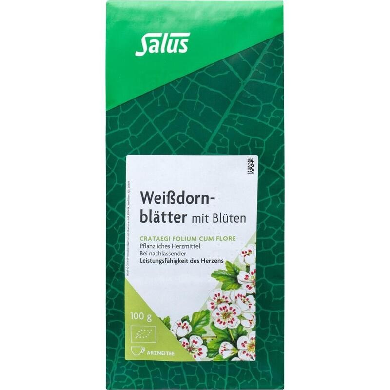 WEISSDORNBLÄTTER m.Blüten Arzneitee Bio Salus