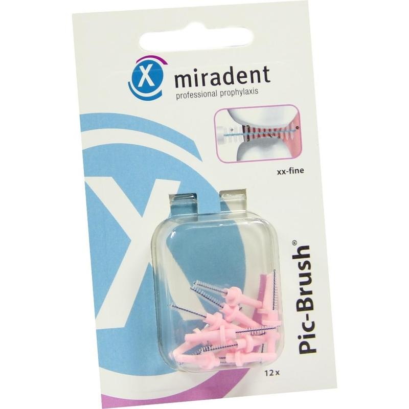 MIRADENT Interd.Pic-Brush Ersatzb.xx-fein pink