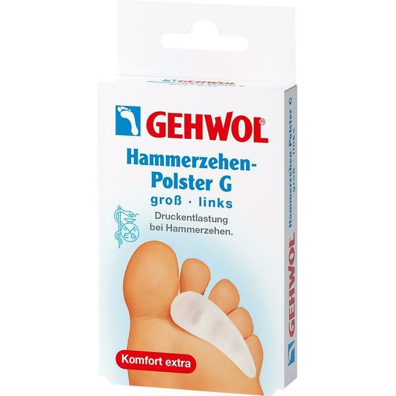 GEHWOL Polymer Gel Hammerzehenpolster G links