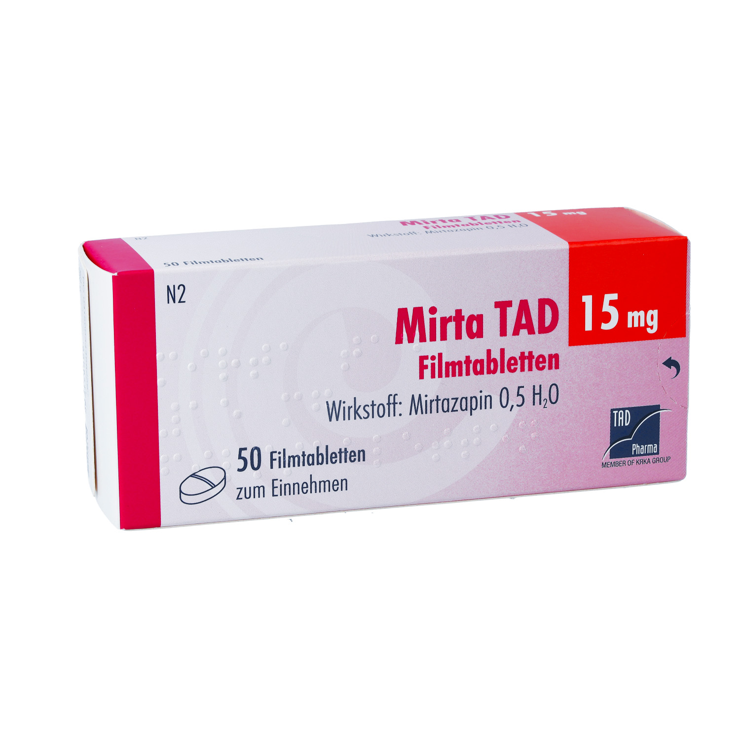 MIRTA TAD 15 mg Filmtabletten