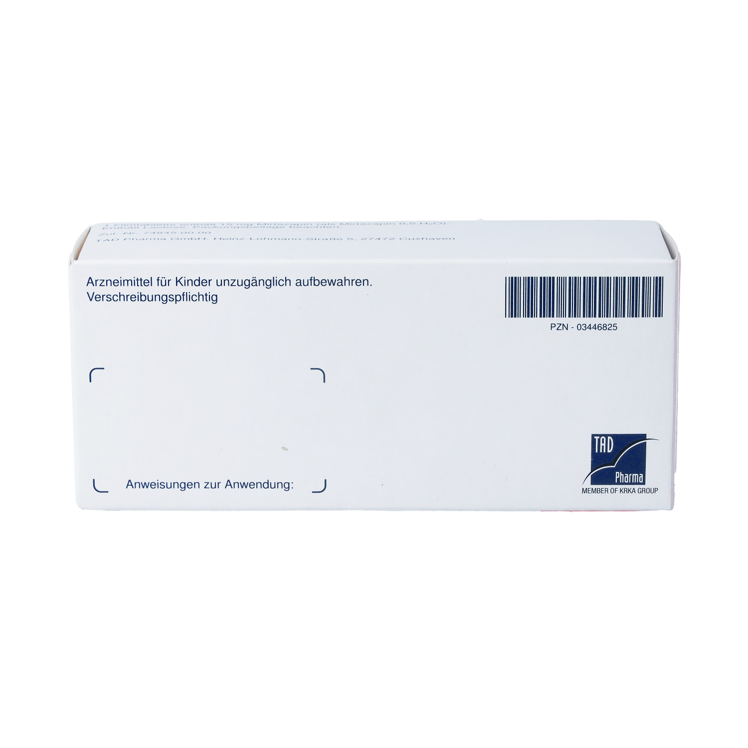 MIRTA TAD 15 mg Filmtabletten