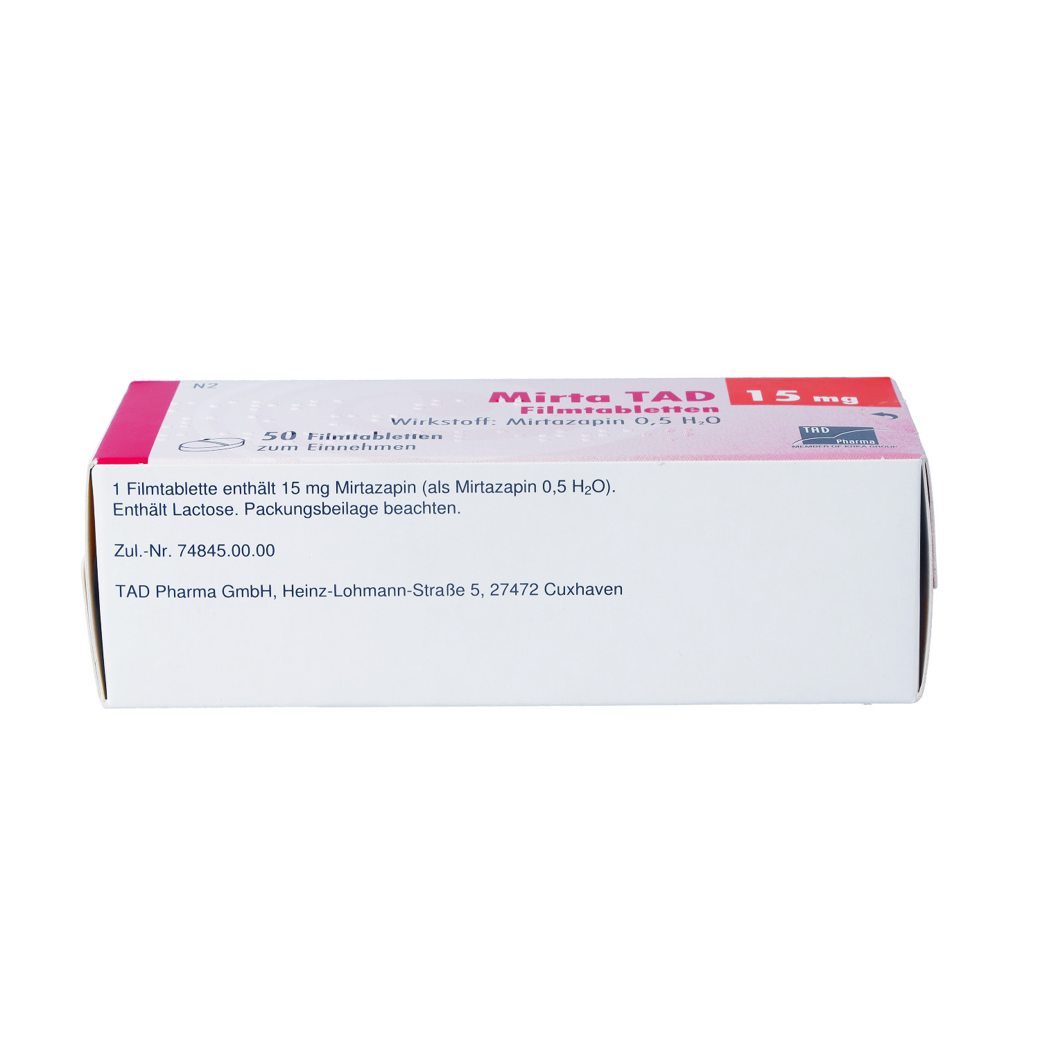 MIRTA TAD 15 mg Filmtabletten