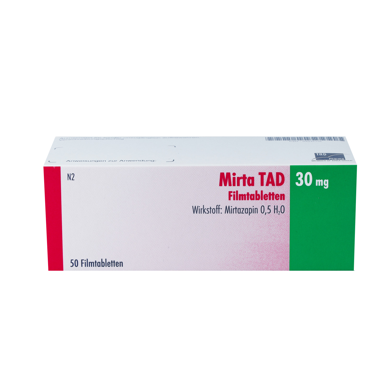 MIRTA TAD 30 mg Filmtabletten
