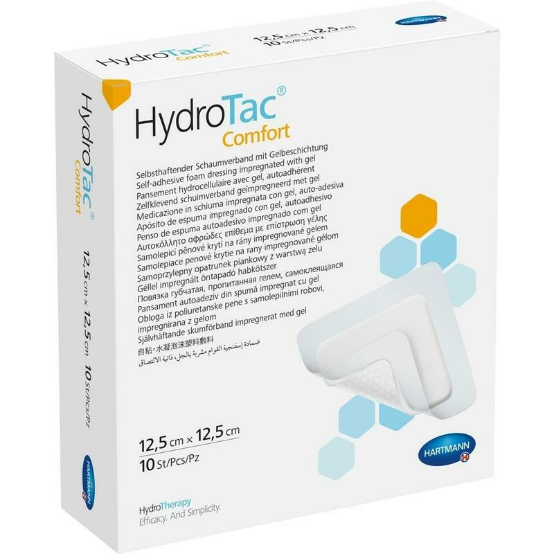 HYDROTAC comfort Schaumverband 12,5x12,5 cm steril