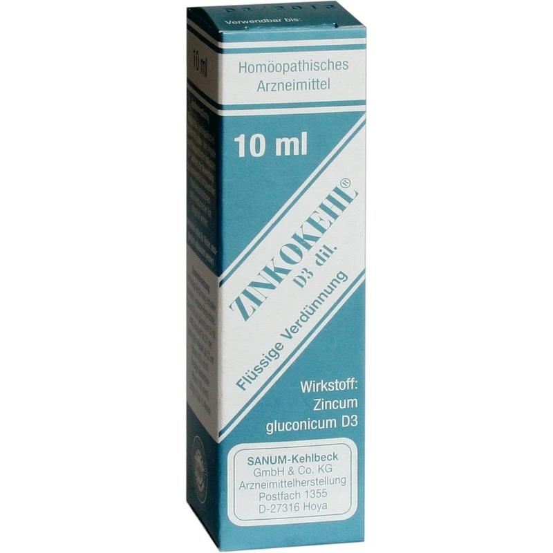 ZINKOKEHL D 3 Tropfen