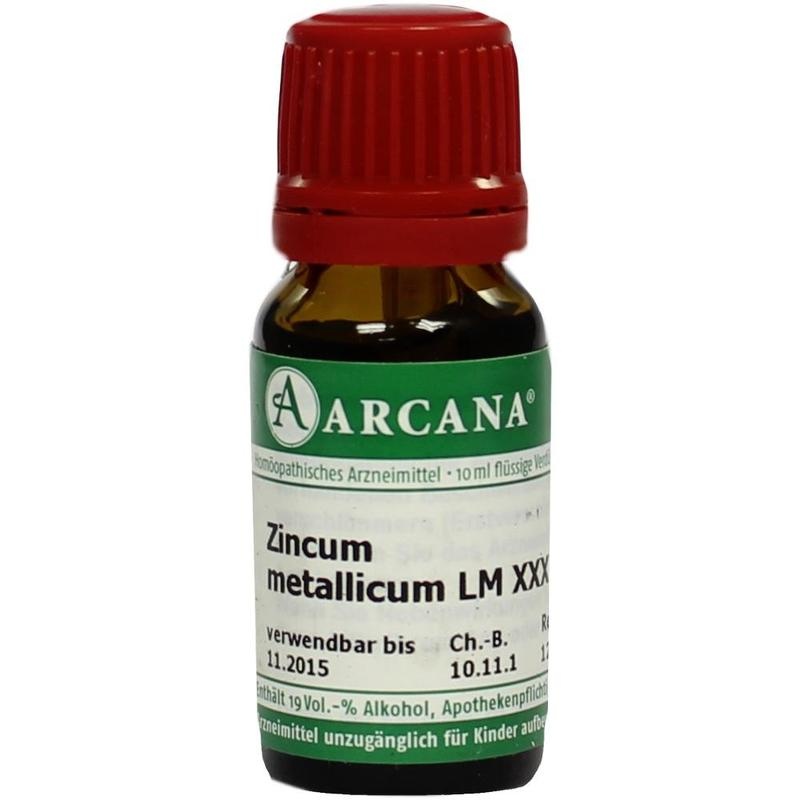 ZINCUM METALLICUM LM 30 Dilution