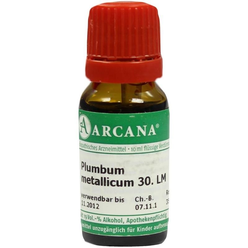 PLUMBUM METALLICUM LM 30 Dilution