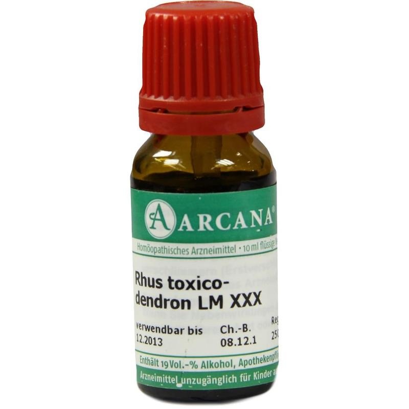 RHUS TOXICODENDRON LM 30 Dilution