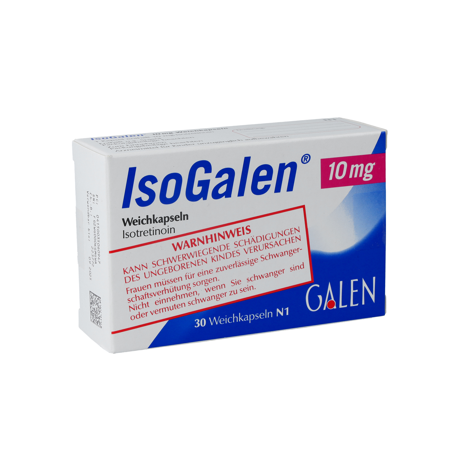 ISOGALEN 10 mg Weichkapseln