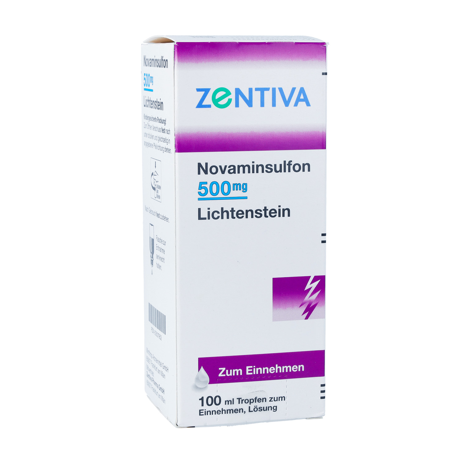 NOVAMINSULFON 500 mg Lichtenst.Tropfen z.Einnehmen