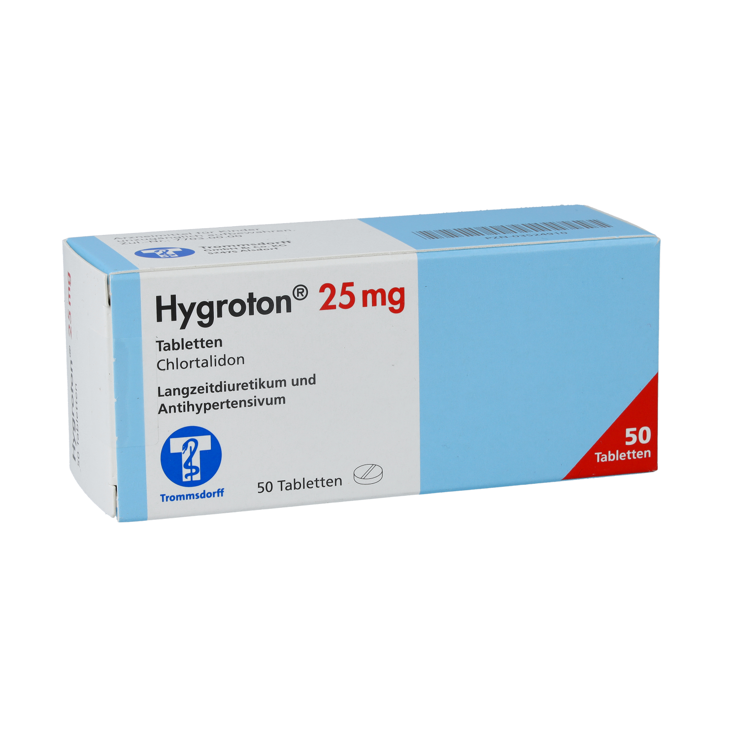 HYGROTON 25 mg Tabletten