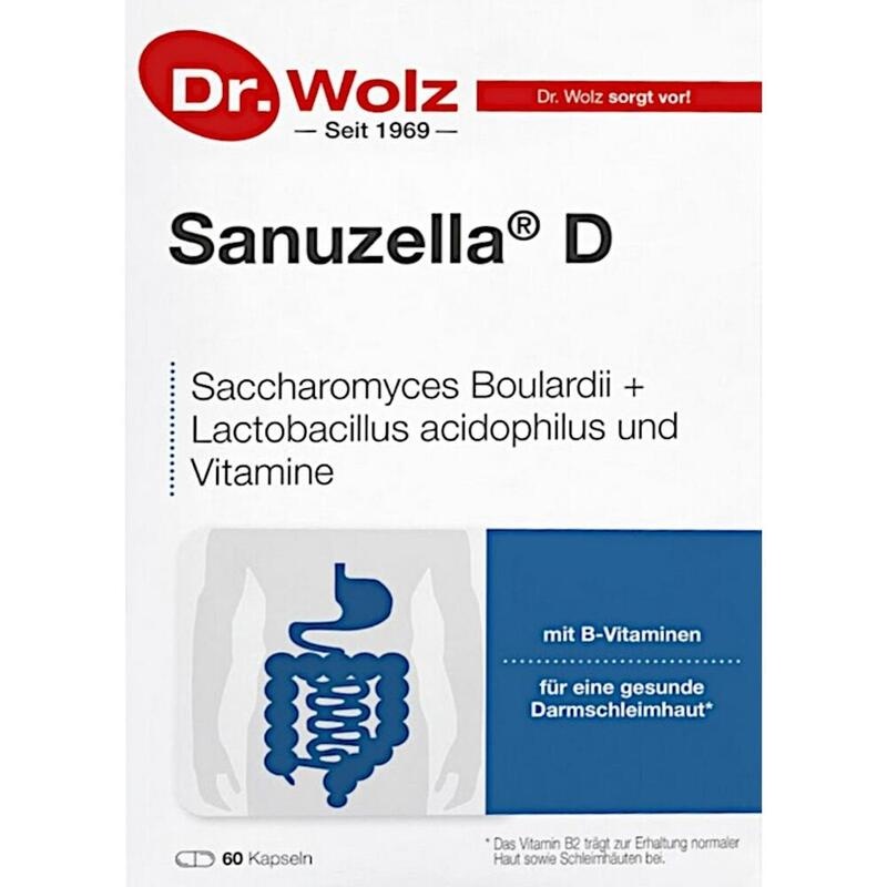 SANUZELLA D Zellulose Kapseln