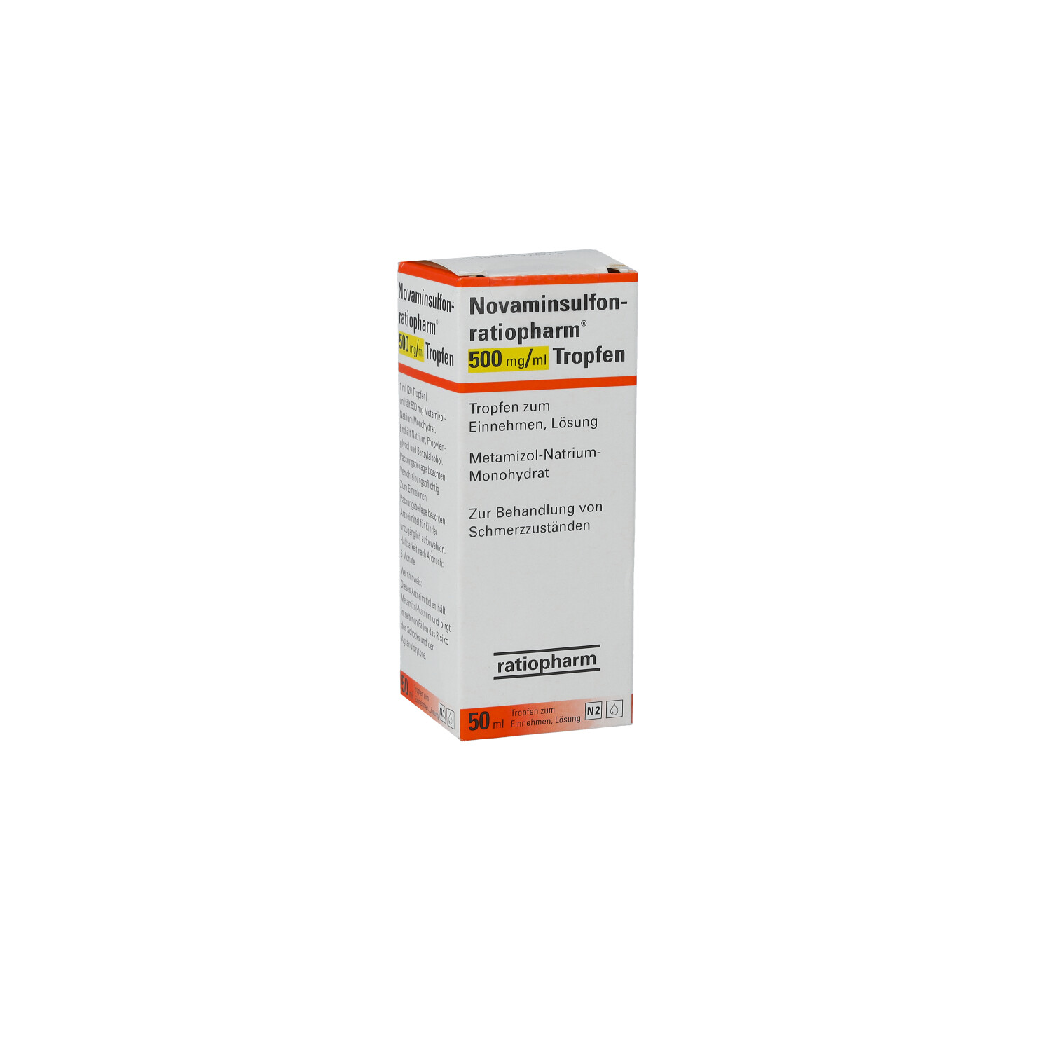 NOVAMINSULFON-ratiopharm 500 mg/ml Tropfen z.Einn.