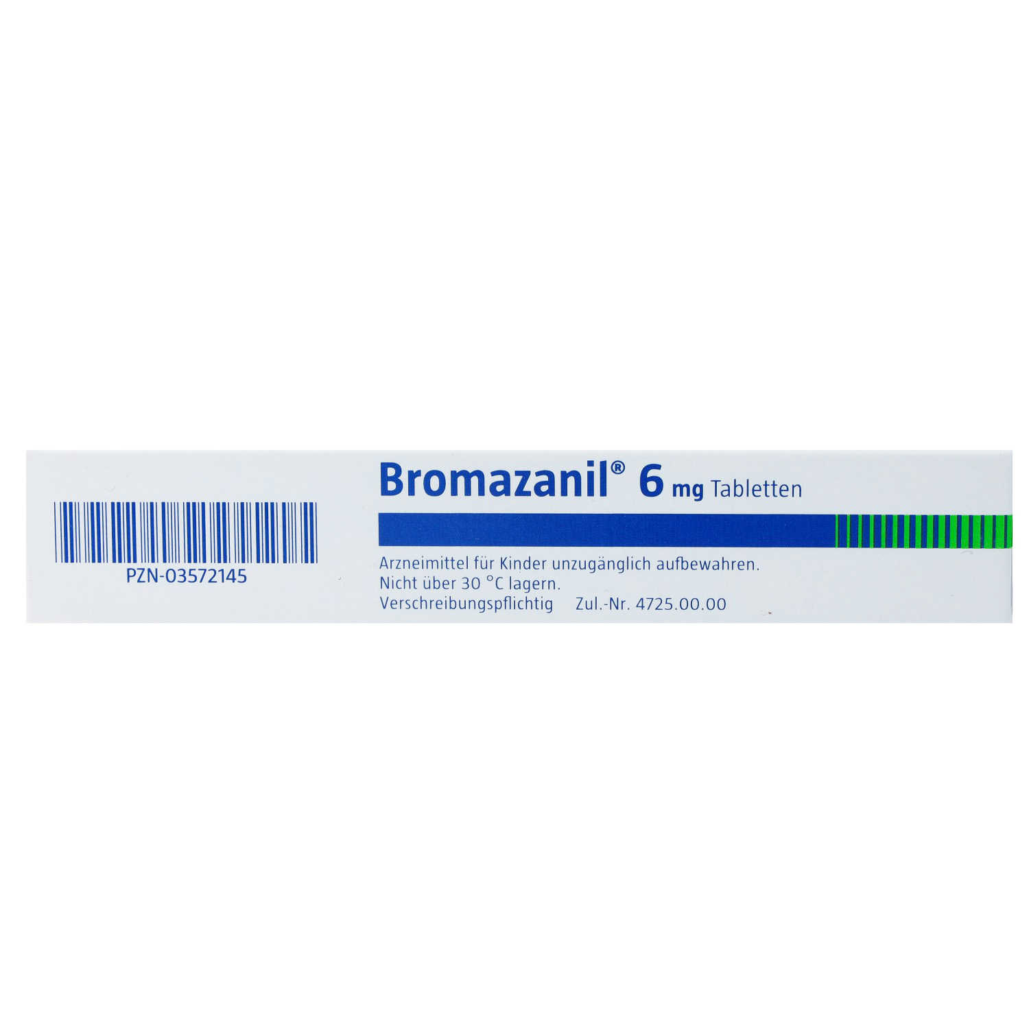 BROMAZANIL 6 Tabletten