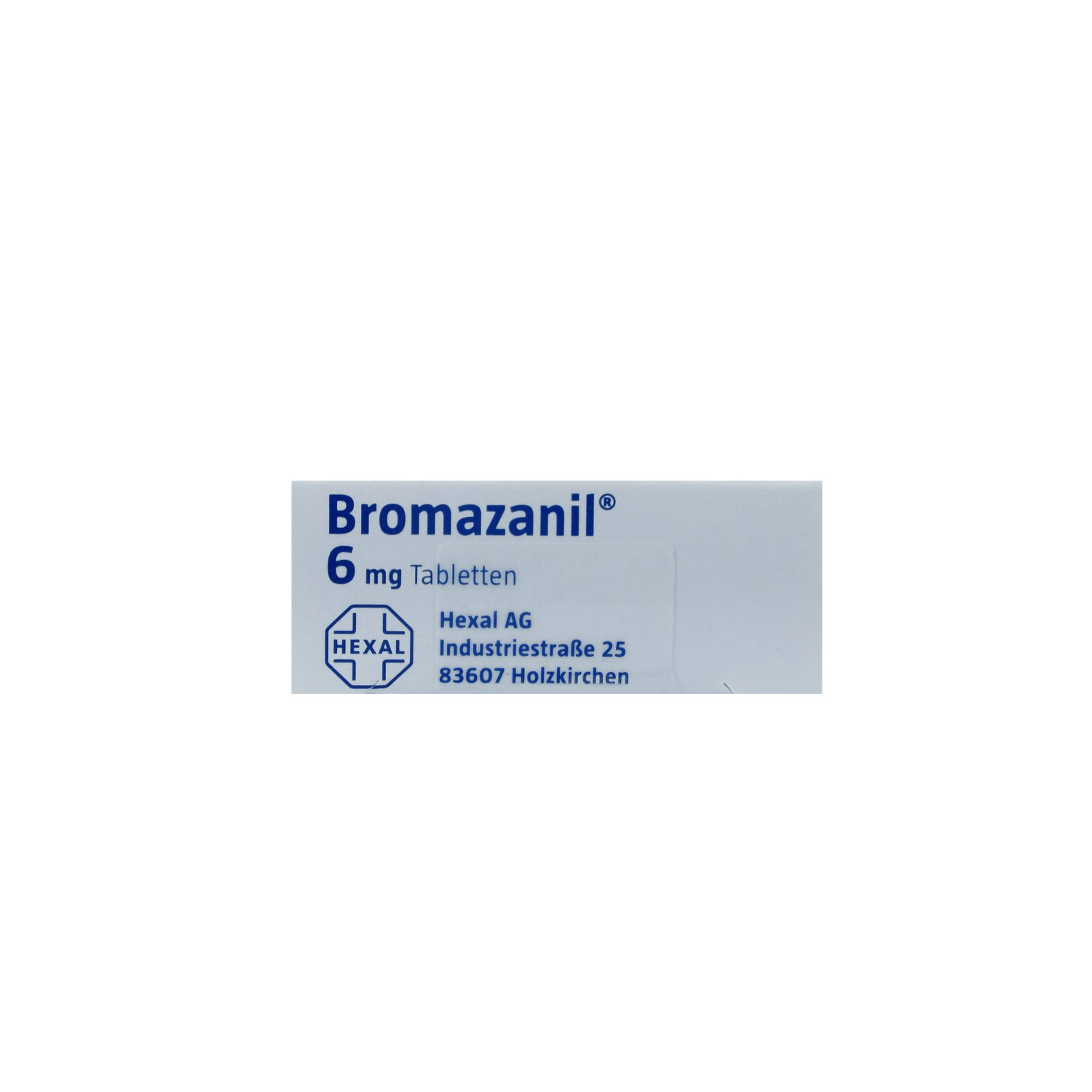 BROMAZANIL 6 Tabletten
