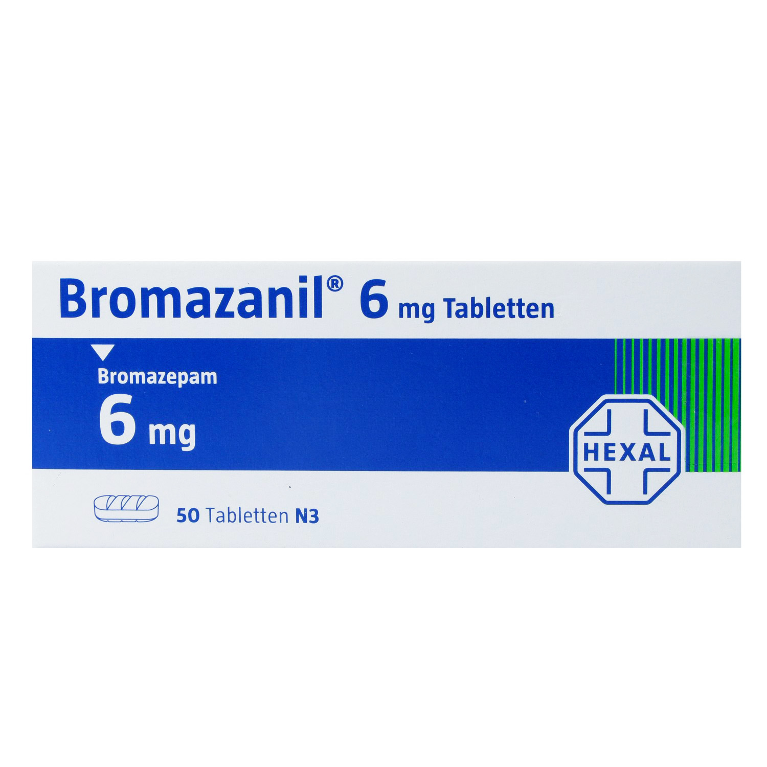 BROMAZANIL 6 Tabletten