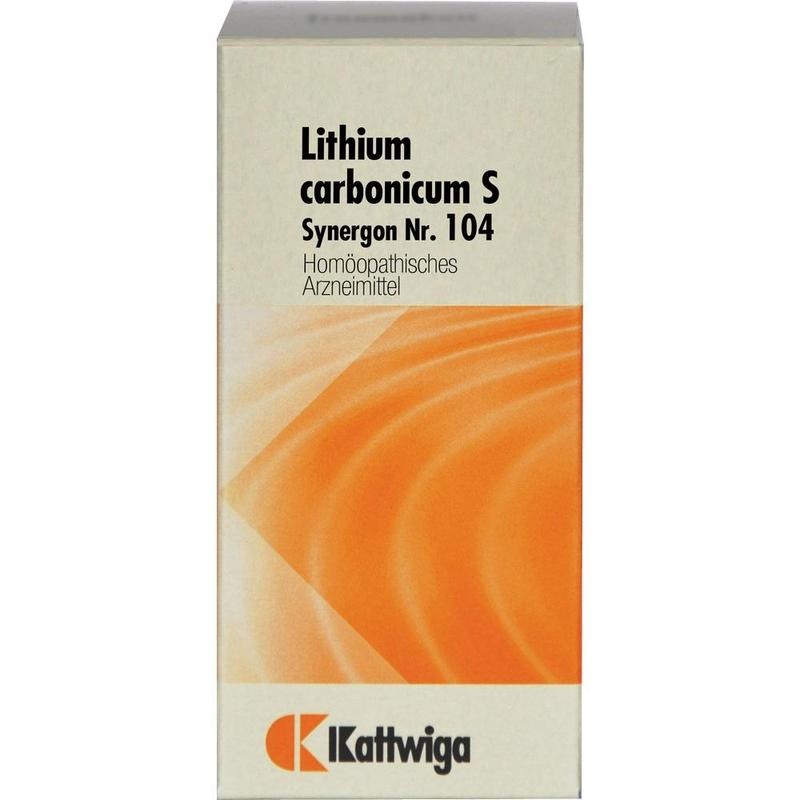 SYNERGON KOMPLEX 104 Lithium carbonicum S Tabl.