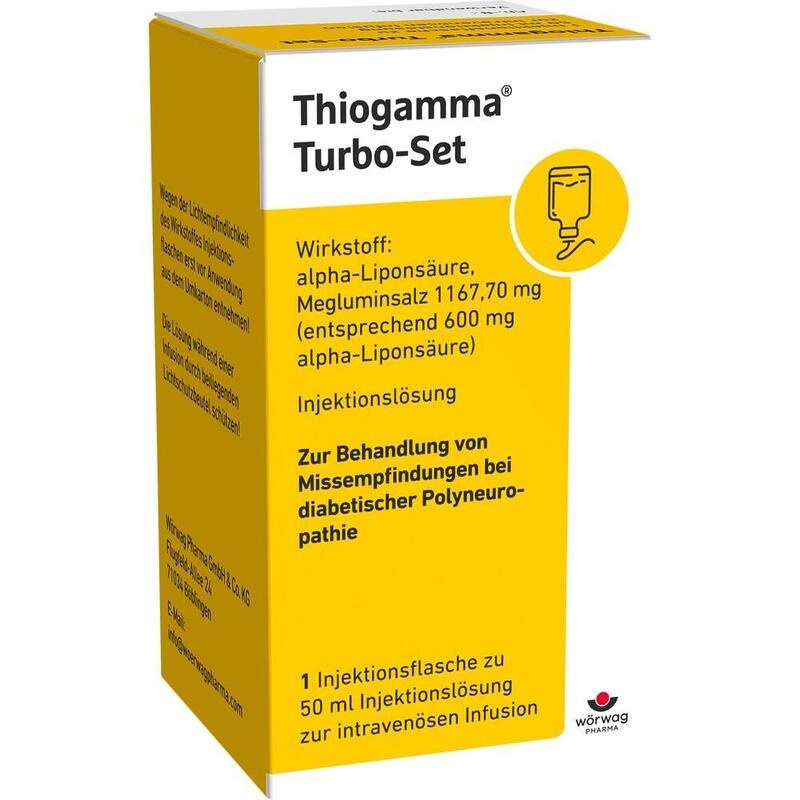 THIOGAMMA Turbo Set Pur Injektionsflaschen